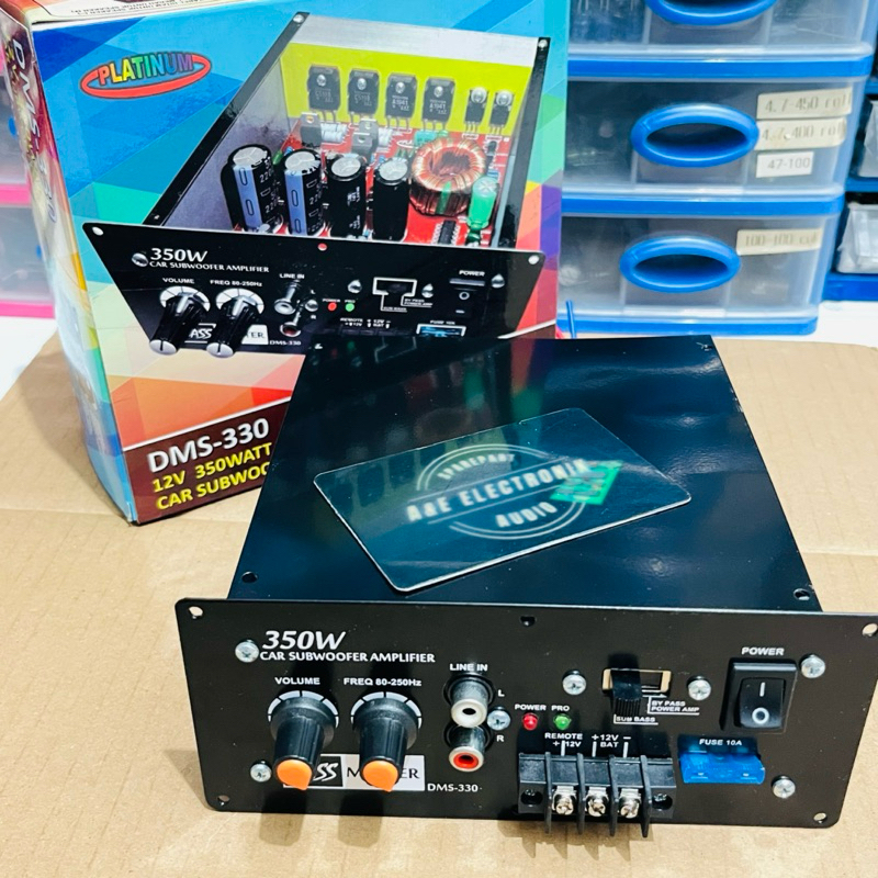 DMS-330 Power Kit Subwoofer Monoblok DMS-330 350watt PLATINUM