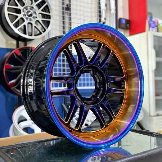 Jual Velg Hsr Bly Rainbow Ring 17 Buat Mobil Fortuner, Hilux, Everest, Pajero