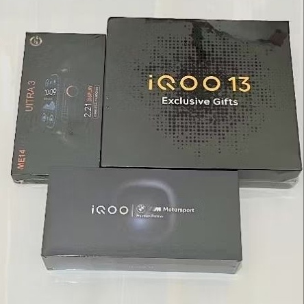 iQOO 13 12/256GB Free Gift Box & Smartwatch New Segel Garansi Resmi