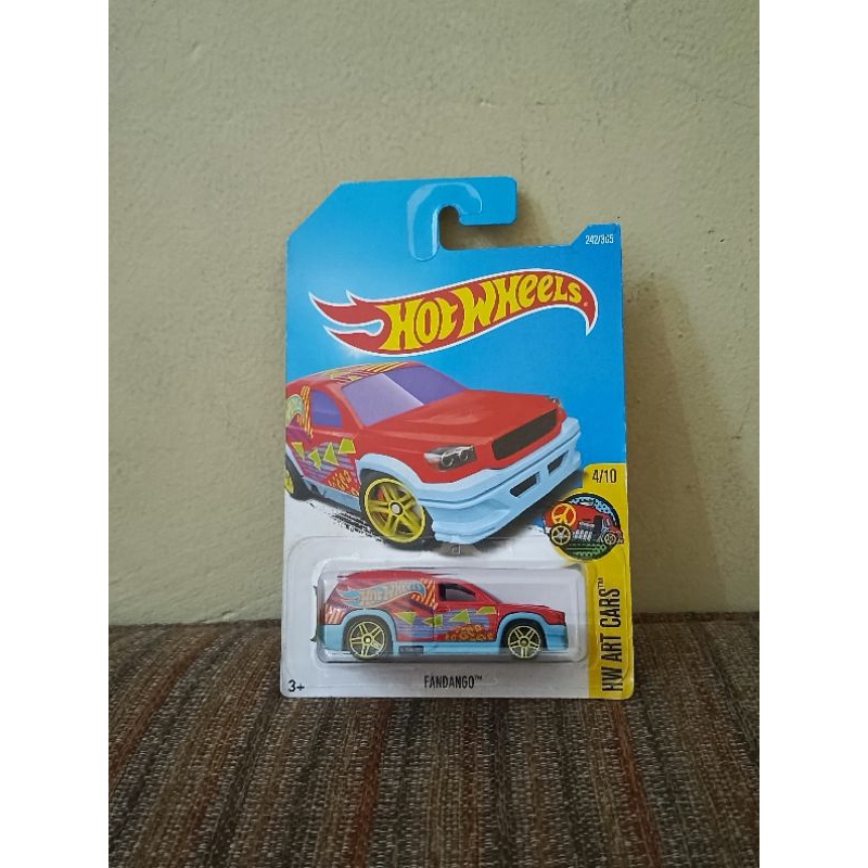hotwheels fandango hw art cars