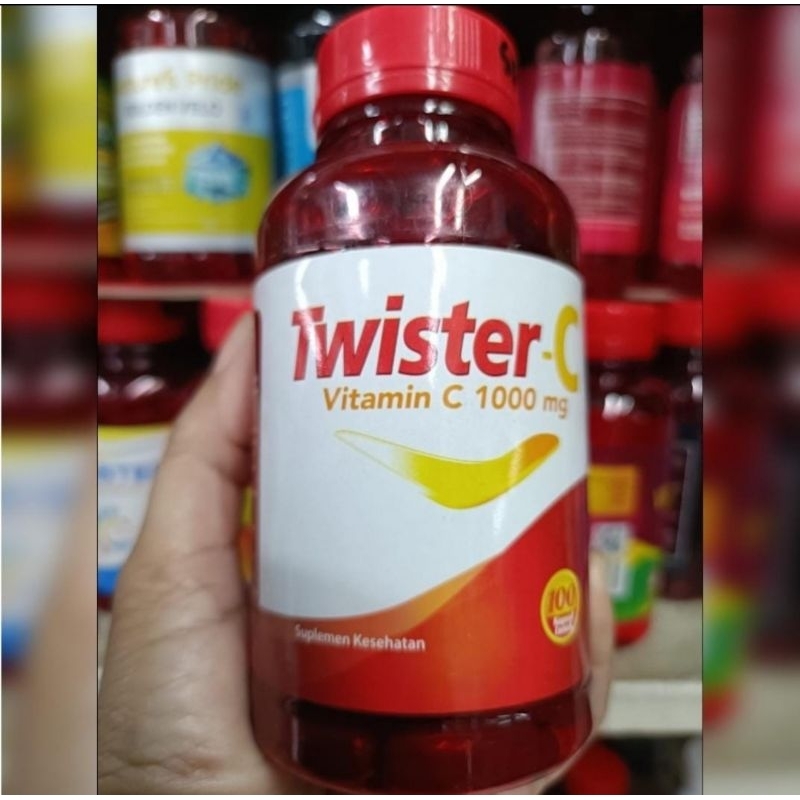 VITAMIN C  TWISTER C 1000MG ISI 100 KAPSUL