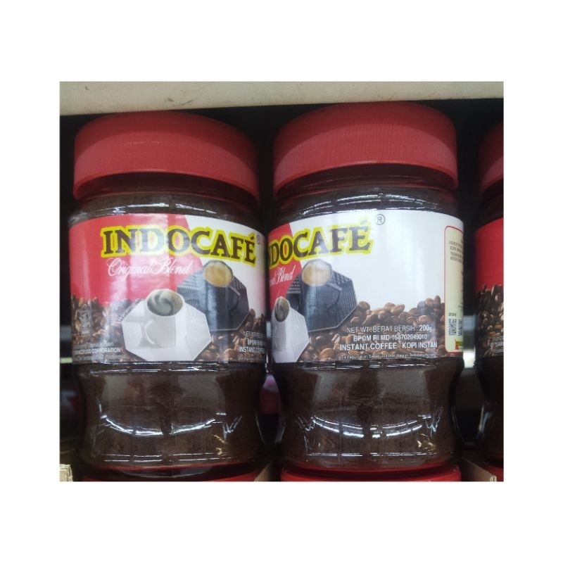 

INDOCAFE ORIGINAL BLEND 200GR ISI 1 PCS