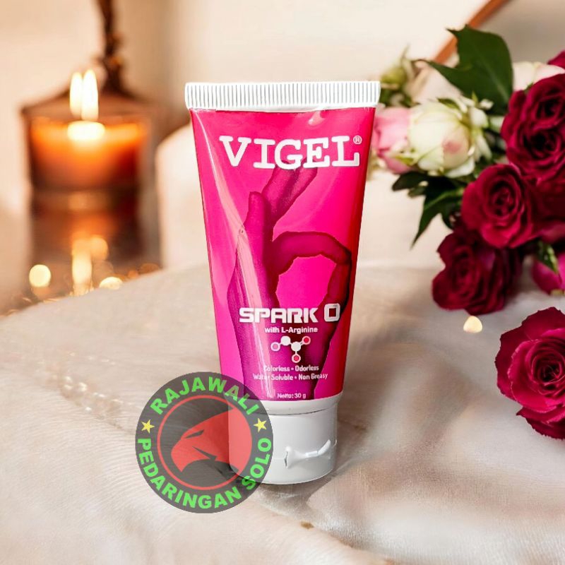 Vigel Spark O dengan L-arginine Lubrication Gel Pelumas Wanita Pelicin