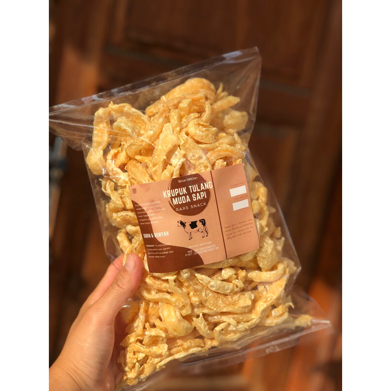

krupuk Tulang mudasapi100gr