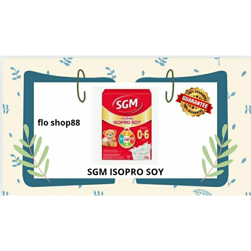 SGM ISOPRO SOY 0-6 / SGM ISOPROY 0 6 BULAN