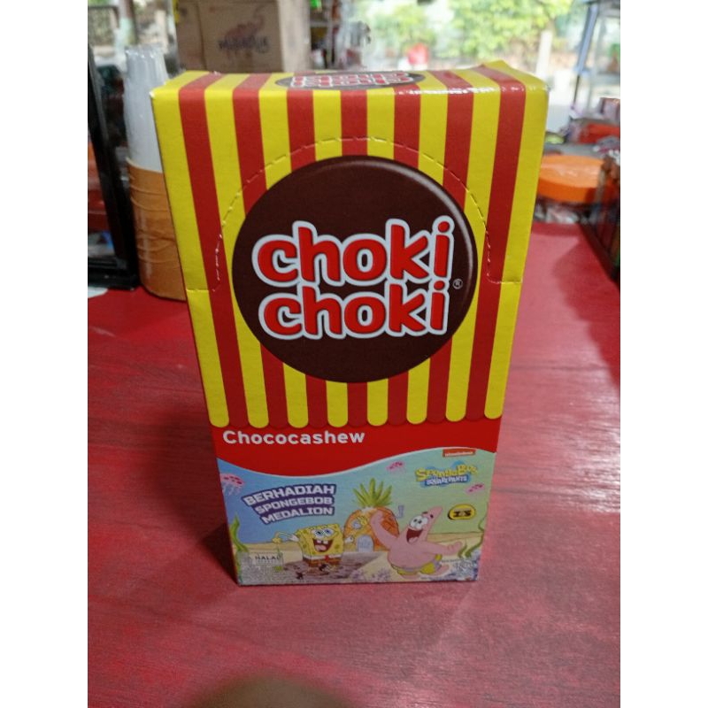 

CHOKI CHOKI CHOCOCASHEW COKLAT PASTA DENGAN KACANG MEDE