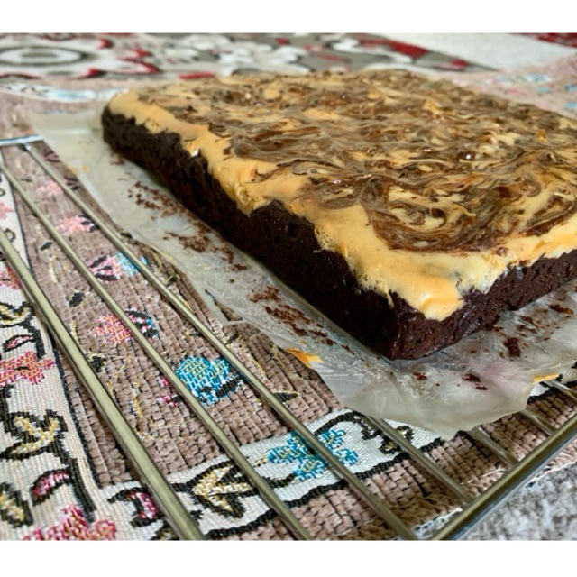 

Cheese brownies