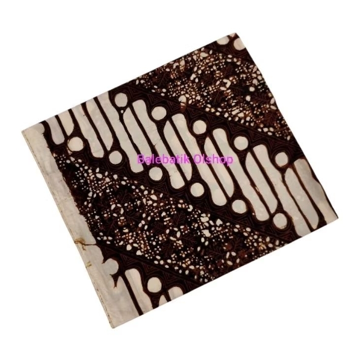 Kain jarik batik cap sogan Jogja parang seling nitik