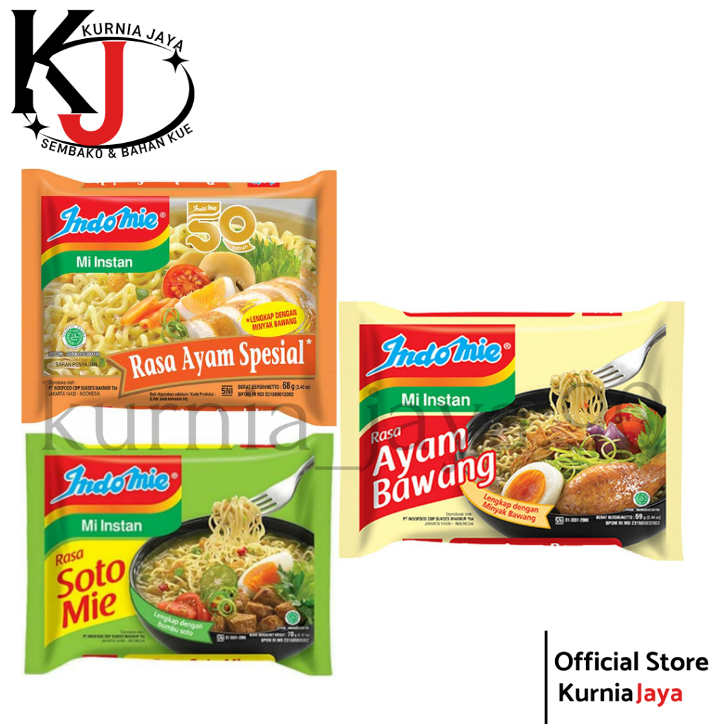 

[ INDOMIE ] Mie Kuah, 5pcs