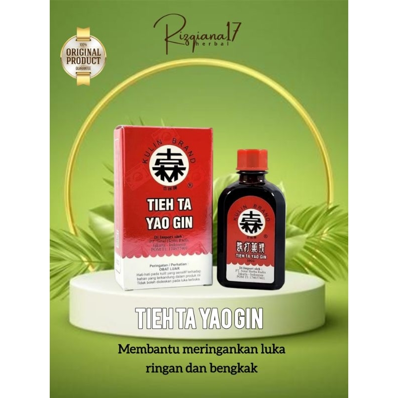 Tieh Ta Yao Gin | Obat merah cina / Betadine cina