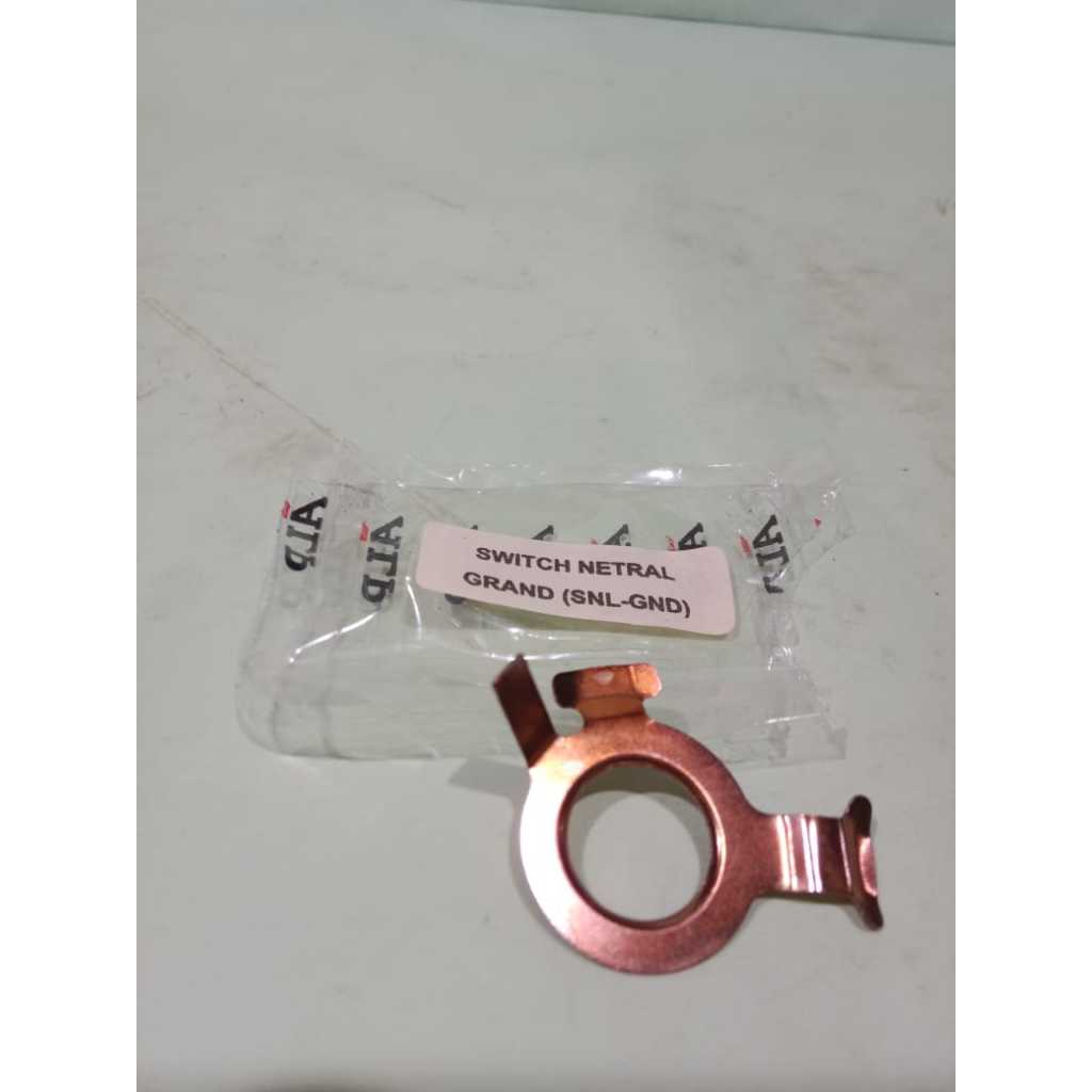 PLAT KUNINGAN SWITCH NETRAL HONDA ASTREA GRAND MERK ALP