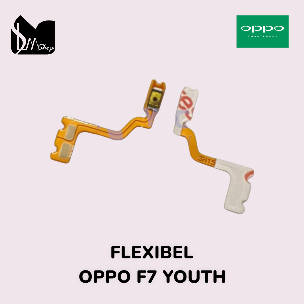 FLEXIBEL OPPO F7 YOUTH | ON OFF | ORIGINAL