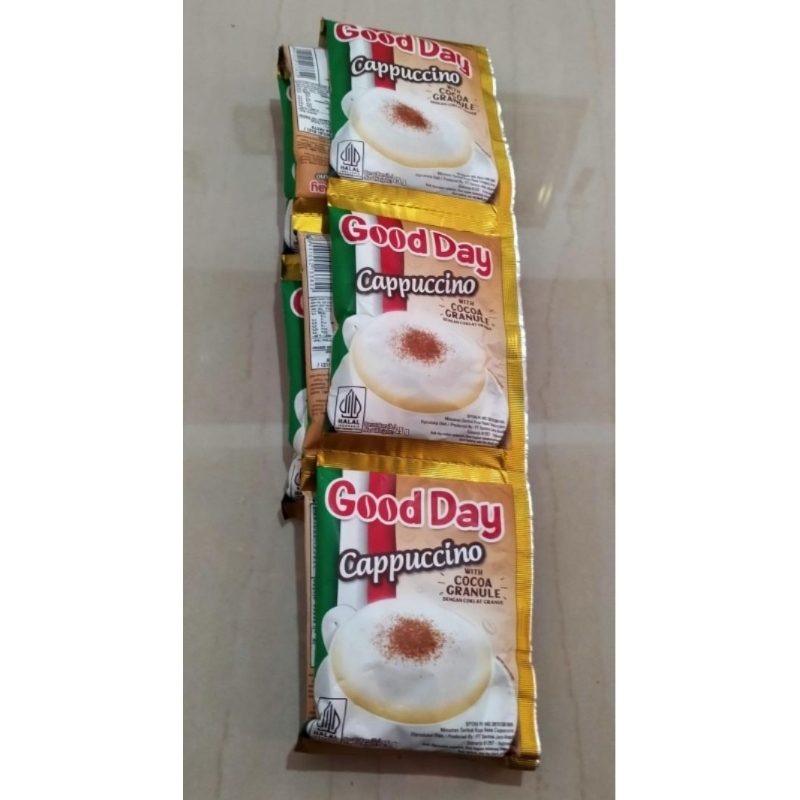 

GOOD DAY CAPPUCCINO - PAKET ISI 5 SACHET