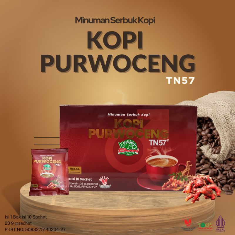 

Kopi Purwoceng minuman serbuk kopi