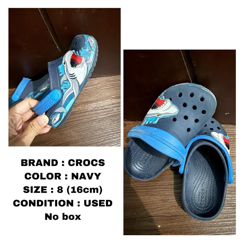 PRELOVED SANDAL ANAK CROCS