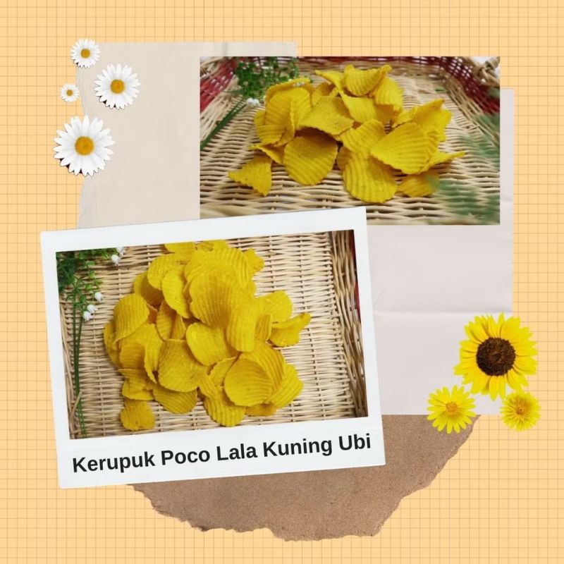 

Kerupuk Lala/ Poco Poco Kuning 5 Kg/Ball