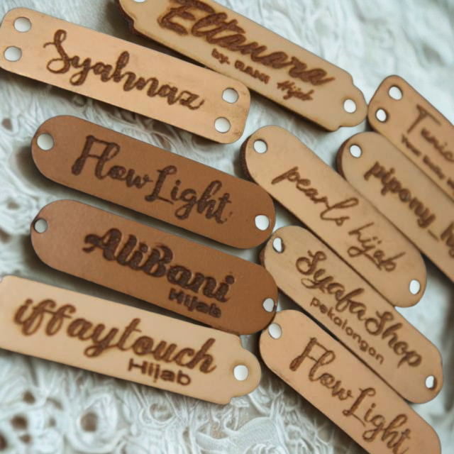Label Kulit Label Bahan Kulit Label Tas Merk Tas Label Baju Label Kerudung Logo Kulit Kulit Imitasi 