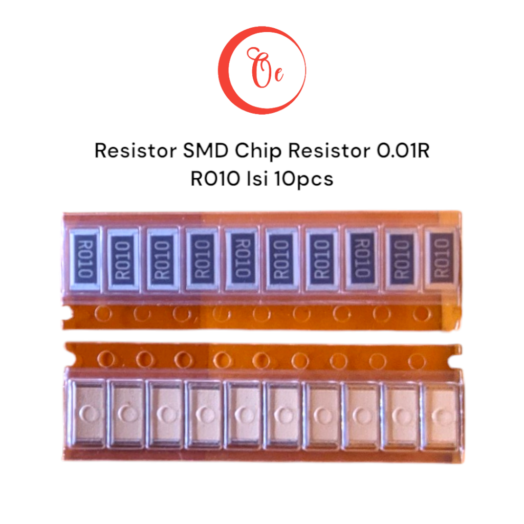 10mΩ 1206 ±1 Thick Film Resistor SMD Chip Resistor 0.01R R010 Isi 10pcs