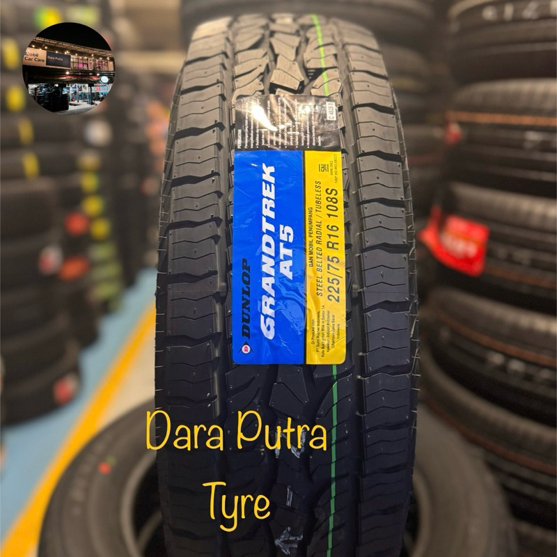 ban mobil 225 75 16 dunlop grandtrek at5 225/75 R16 Dunlop Grandtrek AT5