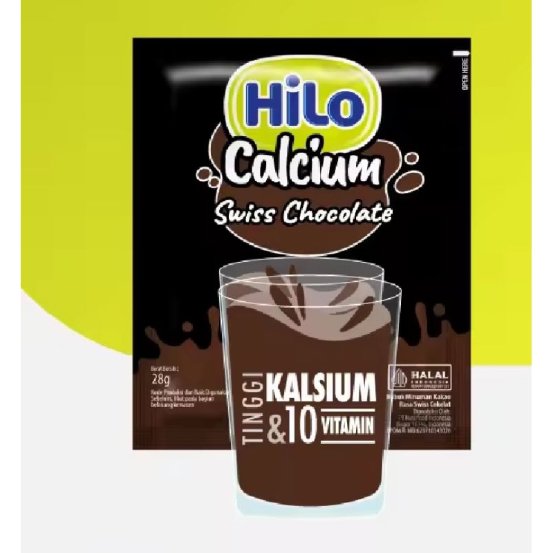 

Hilo Calcium Swiss Chocolate 10 Sachet