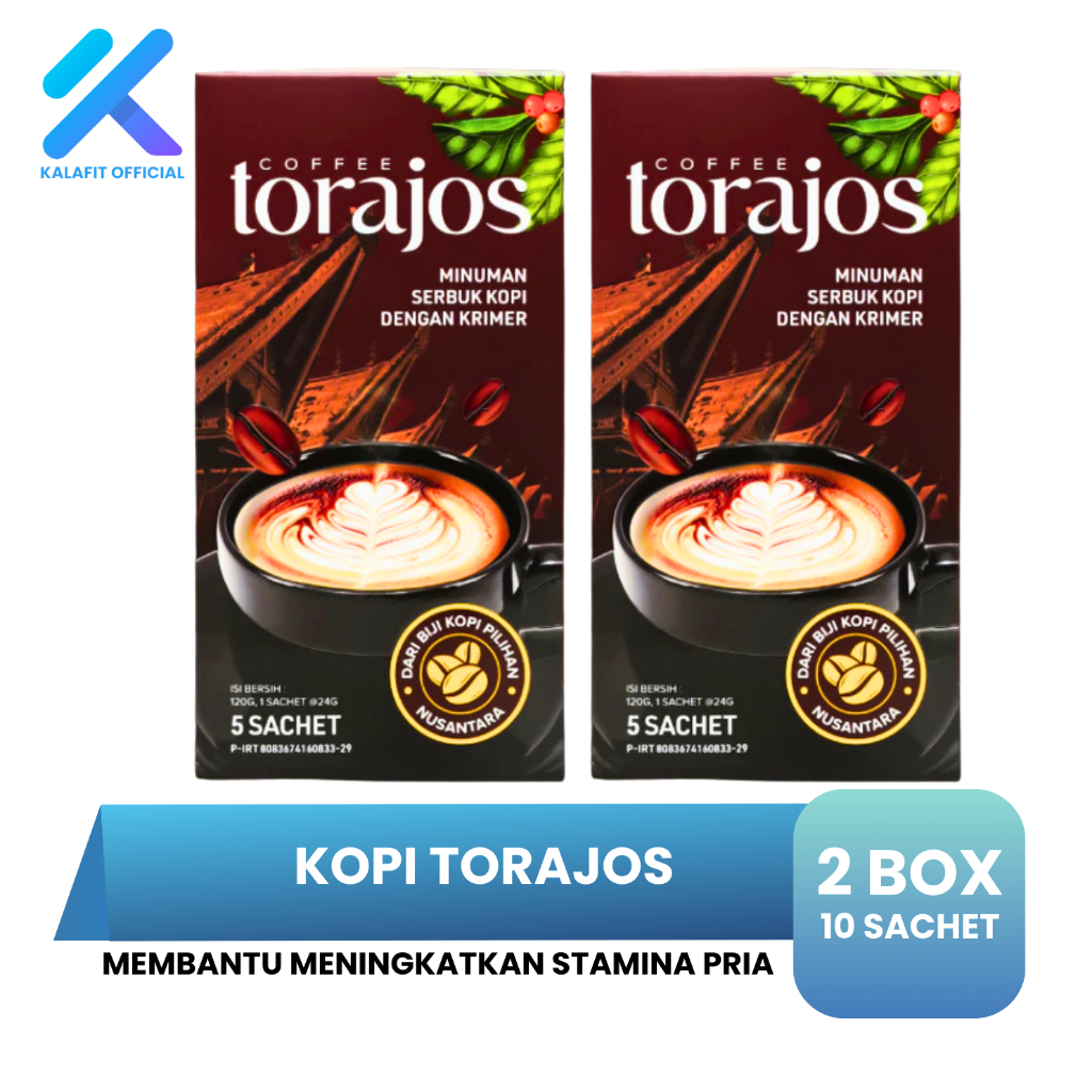 

Torajos Kopi Penambah Stamina Pria Ekstrak Gingseng dan Tongkat Ali