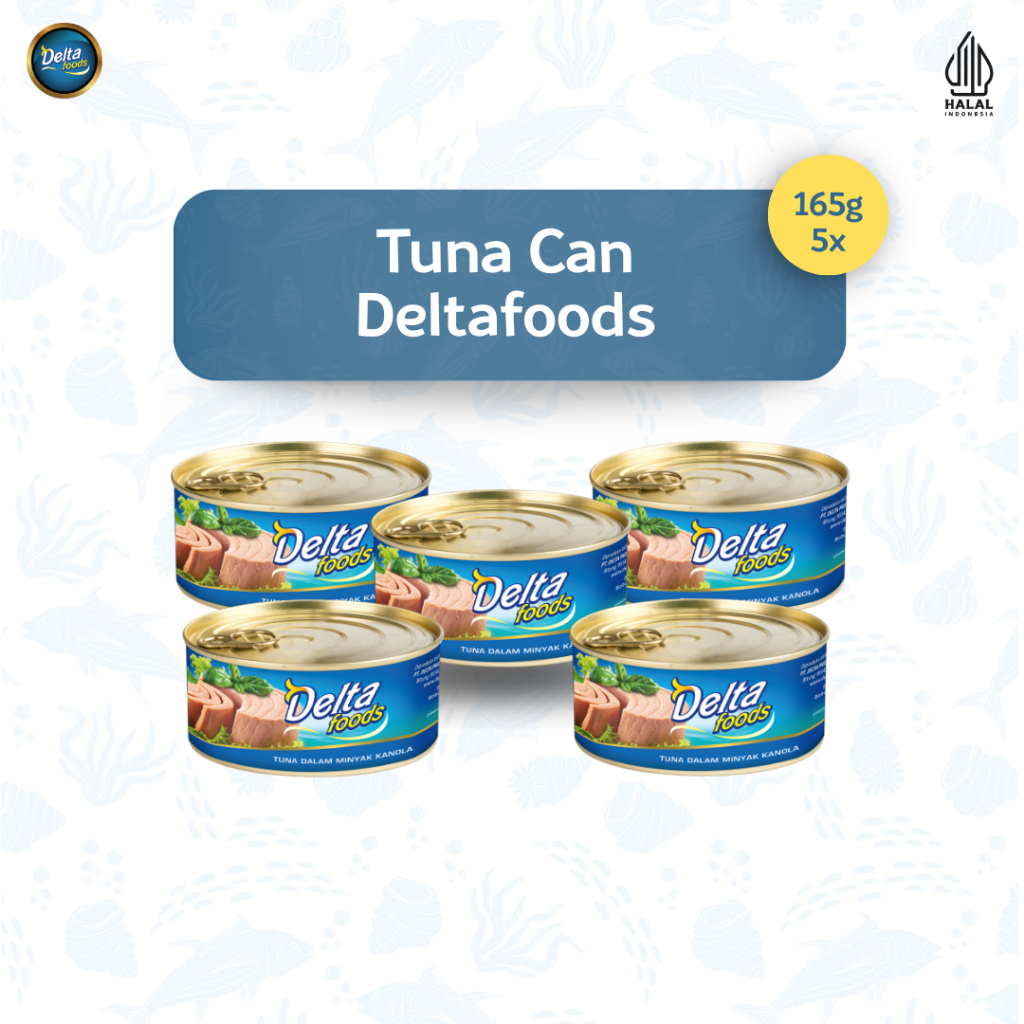 

Deltafoods - Ikan Tuna Dengan Minyak Kanola DeltaFoods Bundling 5