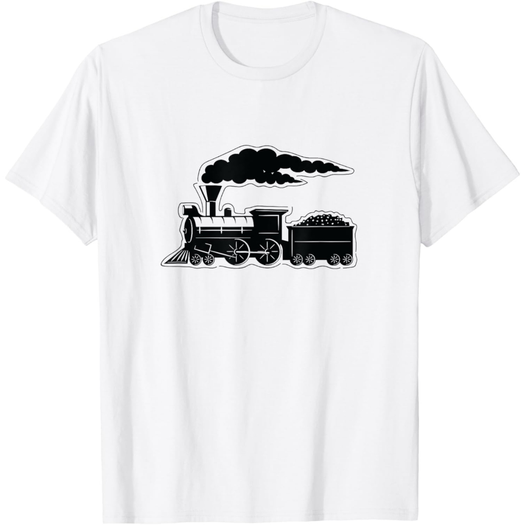 Lokomotif uap Lucu Mesin Lover Kaos Kaos