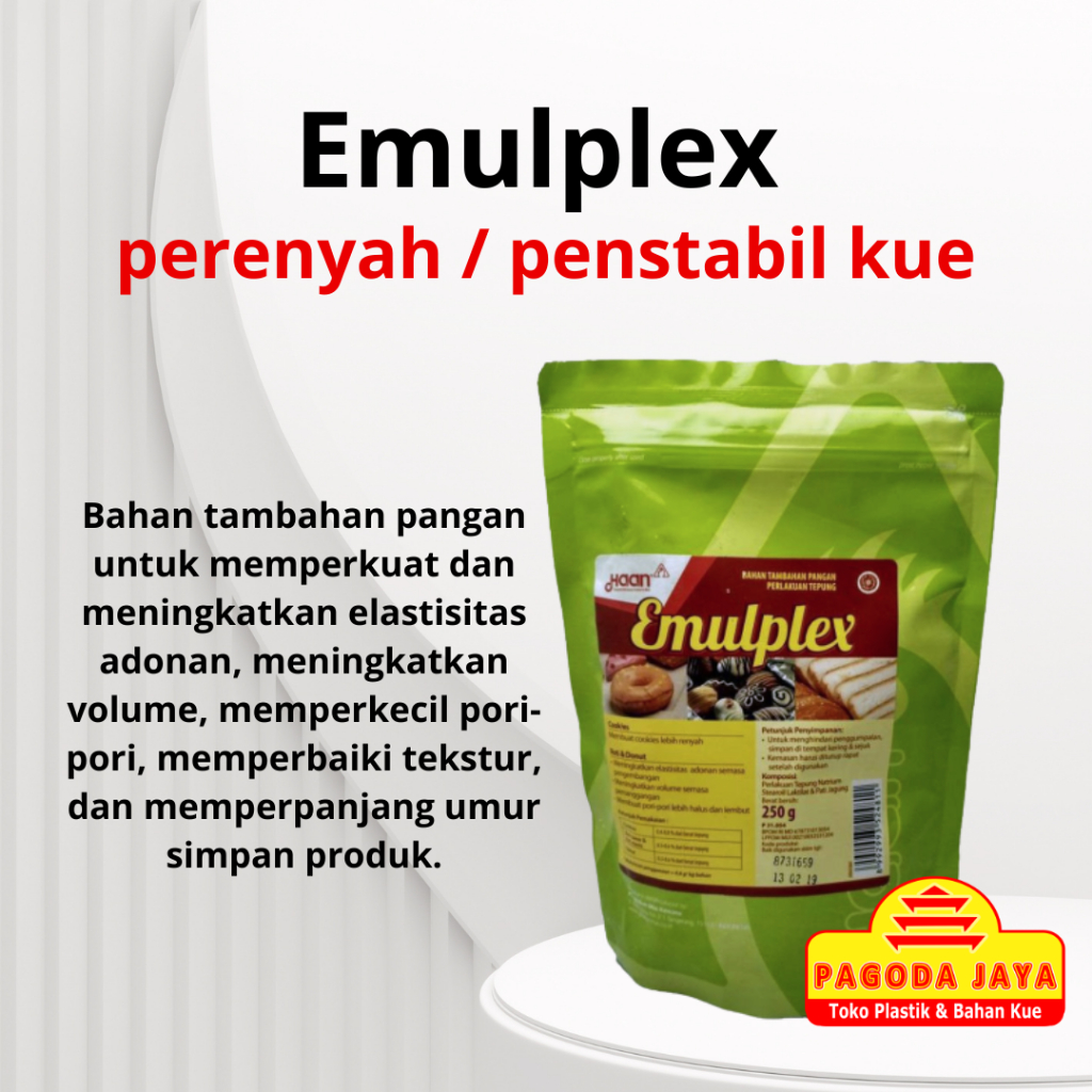 Haan Emulplex [250 gr] Emplex Perenyah Kue Kering Cookies