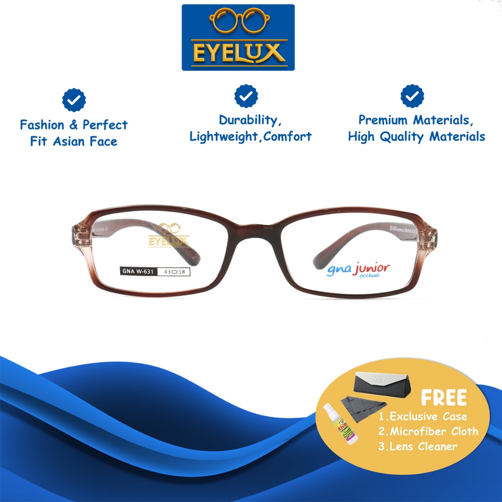 GNA Junior / GNA W-631 / 43-18 / Frame Kacamata GNA Eyewear Kids