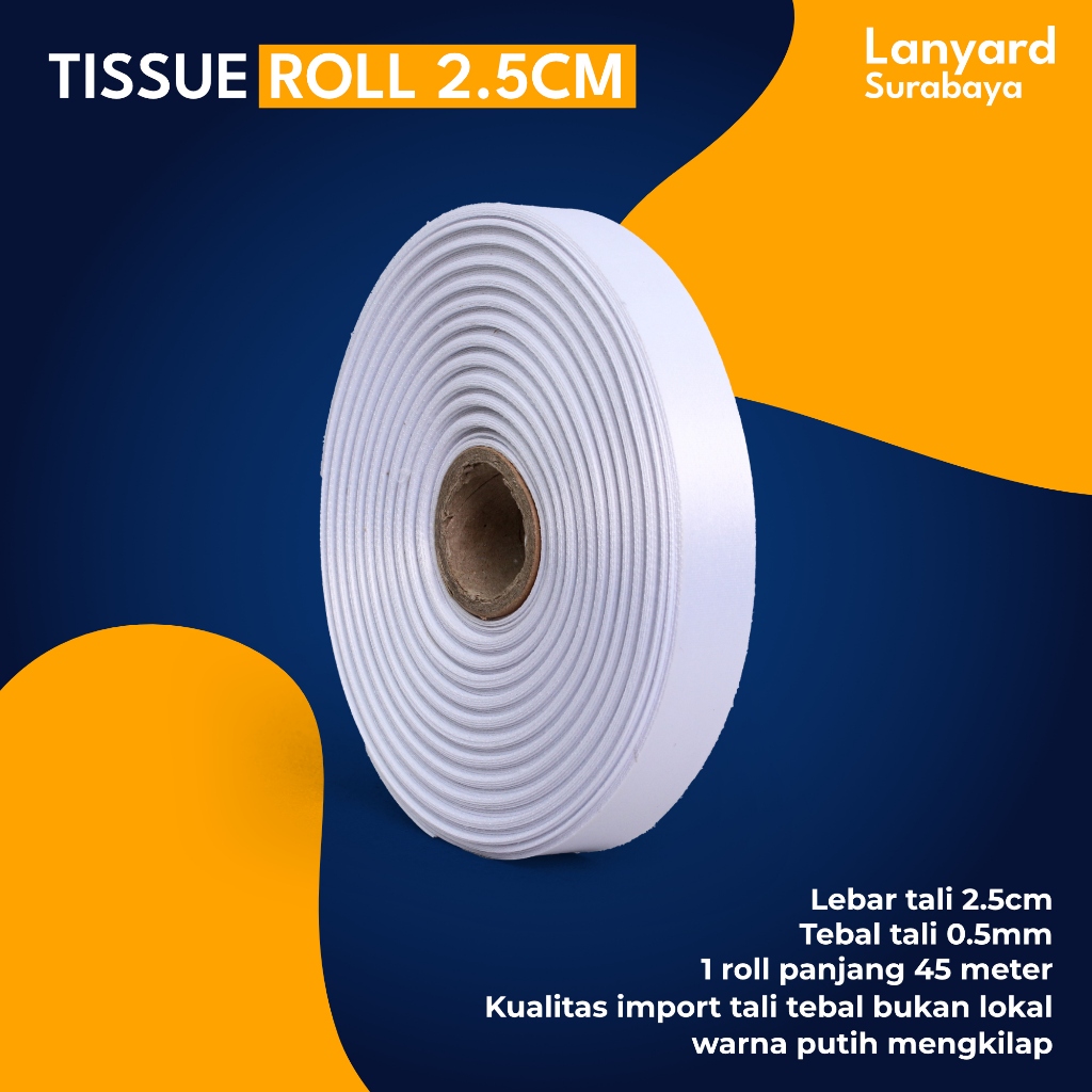 

tali pita lanyard tissue printing sublime 2,5cm