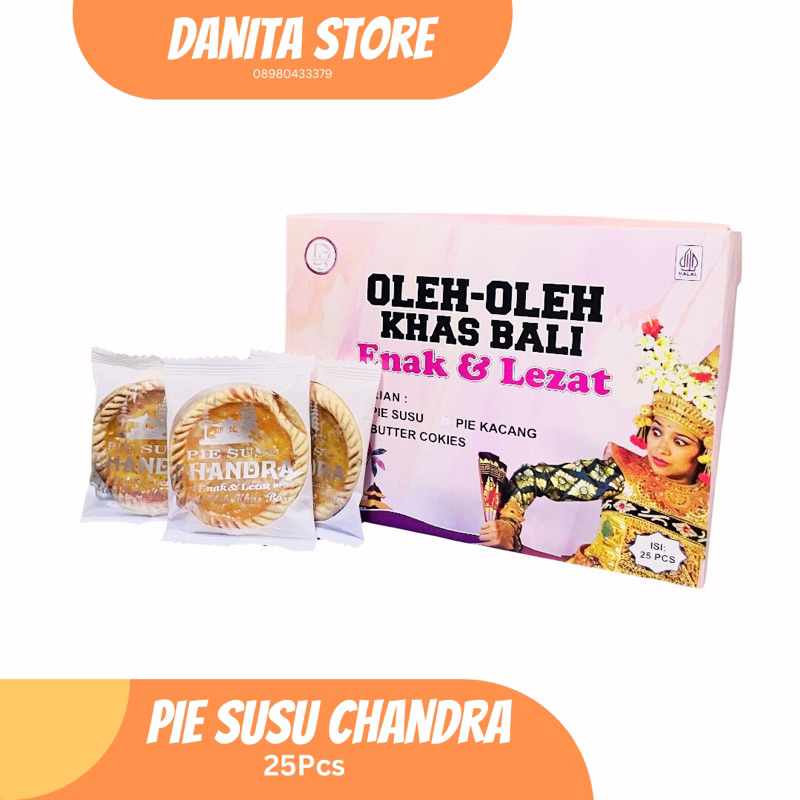 

[DANITA] PIE SUSU CHANDRA ISI 25PCS || PIE KACANG || COKIES