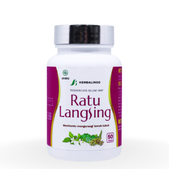 Ratu Langsing Pelangsing Herbal Isi 50 Kapsul / Ratu Langsing