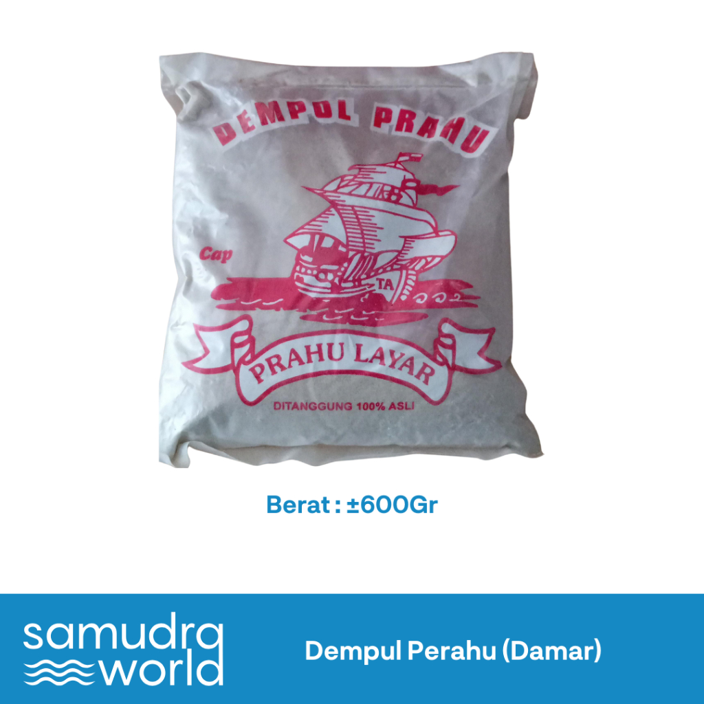 Dempul Perahu (Damar)