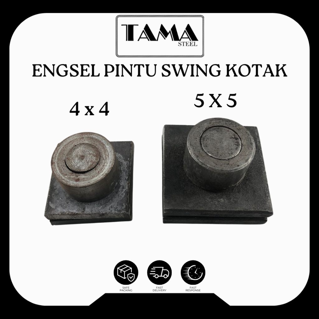 ENGSEL PINTU SWING KOTAK 4x4, 5x5 | Engsel Besi Engsel Kotak Engsel Pipa Hollow