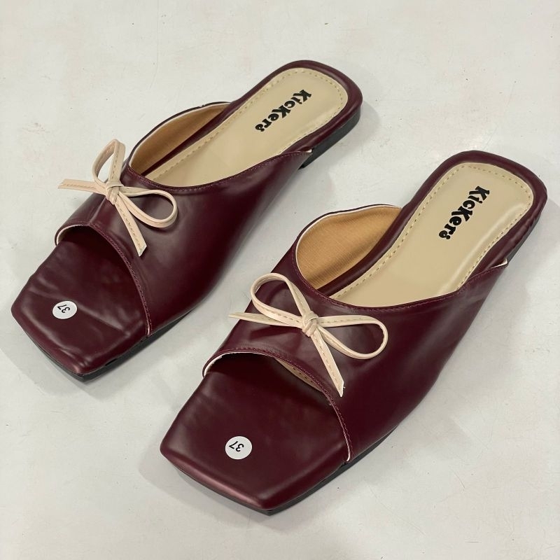 Selop Wanita Terbaru Kickers Pita Selop kekinian  37-40