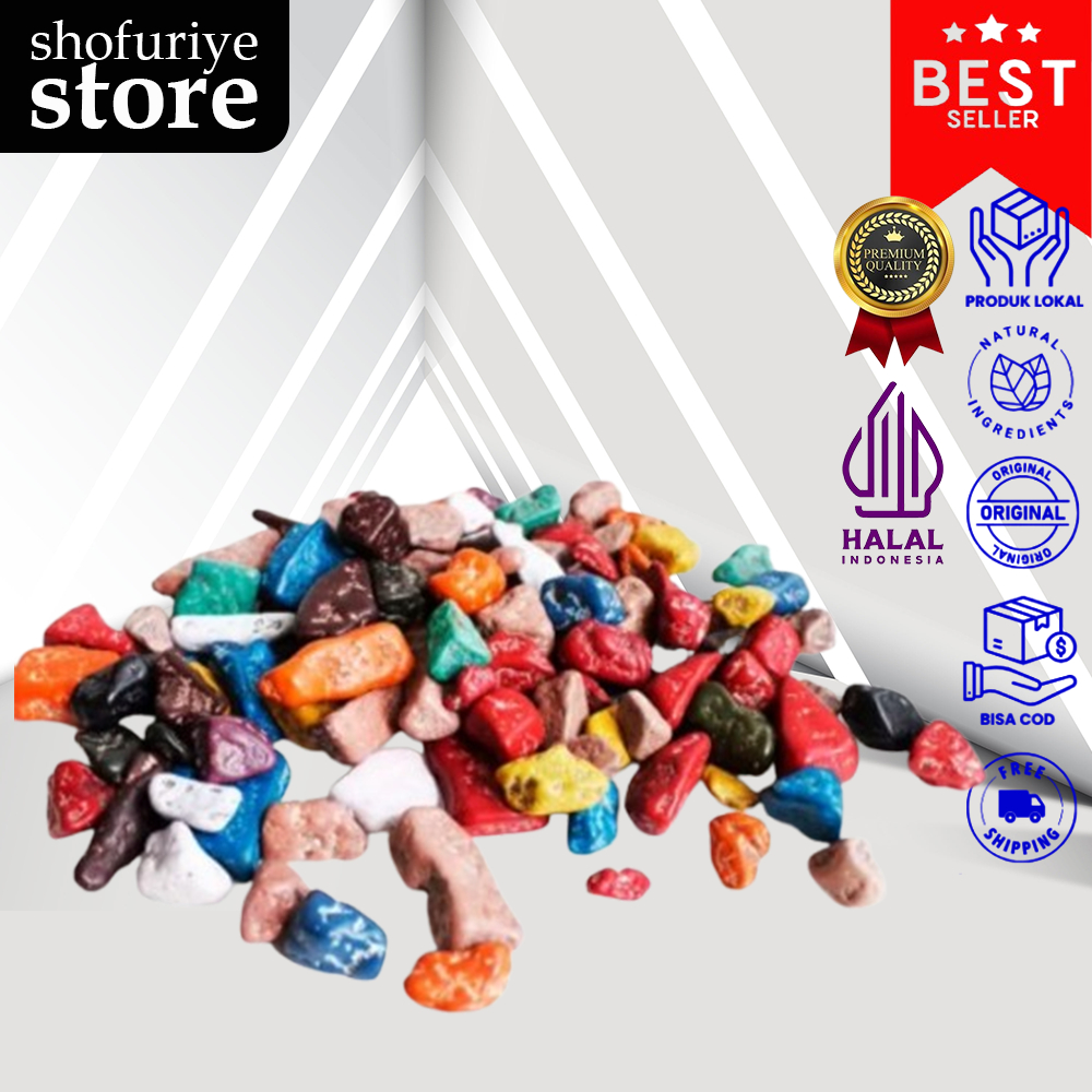 

Coklat Kerikil / Cokelat Batu Arab 500gr Original Manis Oleh-Oleh Haji Dan Umroh