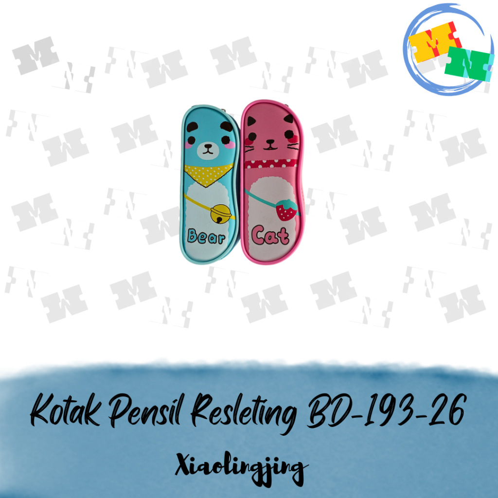 

Xiaolingjing Kotak Pensil Resleting BD-193-26