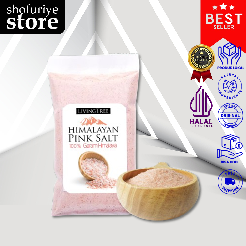 

Garam Himalaya 500gr Original Fine Quality Pink Salt Himalaya