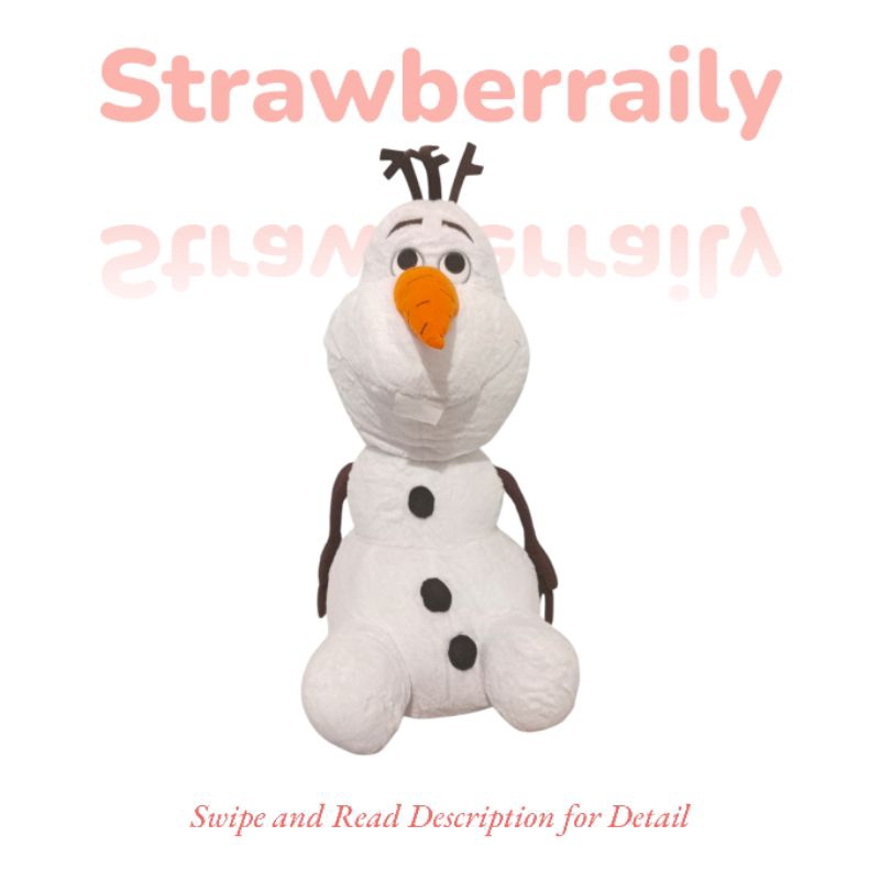 [Preloved] Boneka Olaf Frozen Original SEGA