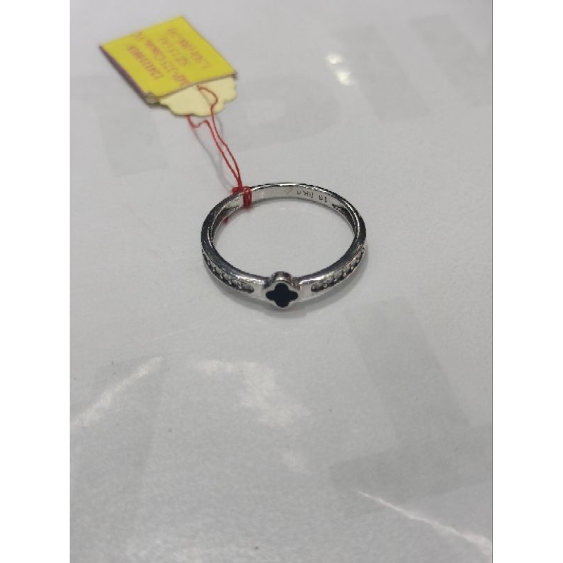 cincin emas putih kadar 375(8K)
