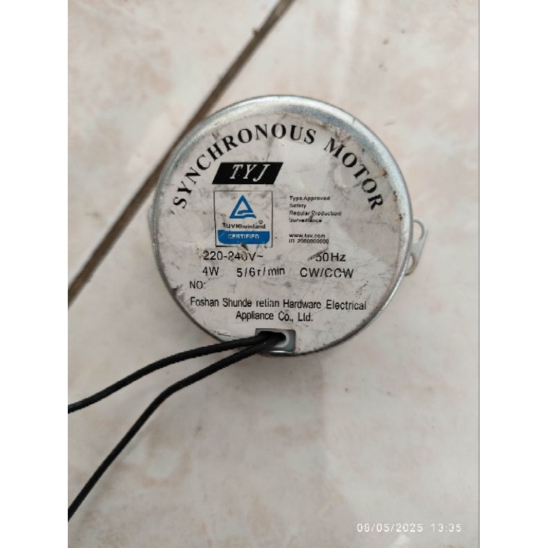 motoran synchronous motor 4w 220v 50hz cw/ccw