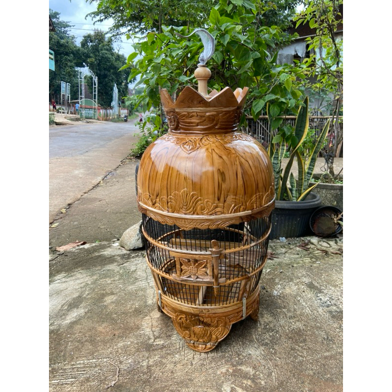 Sangkar Perkutut Jati Ukiran, Sangkar Perkutut, Sangkar Jati