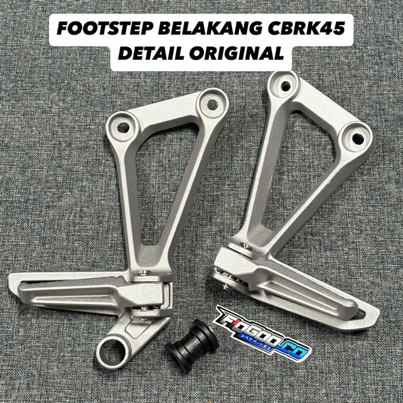 POSTEP K45 FOOTSTEP BELAKANG CBR150R K45 K15 DETAIL ORIGINAL POSTEP BELAKANG CBR K45 K15 POSTEP DUCA