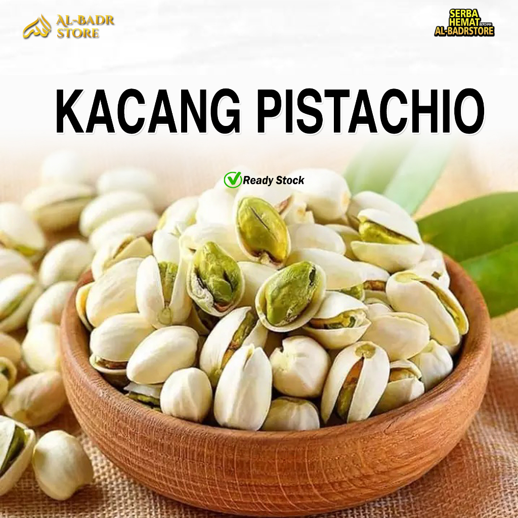 

PISTACHIOS / Kacang Pistachio Arab Fustuk Murahh/ Oleh Oleh Haji dan Umroh