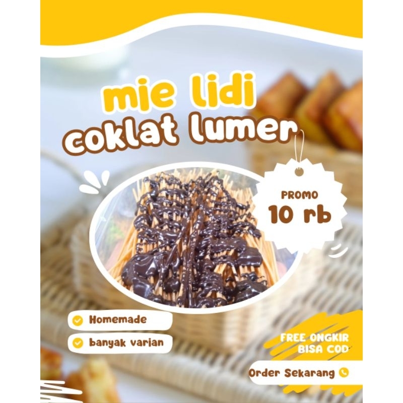 

BARU !! Mie Lidi Manis Coklat Lumeer