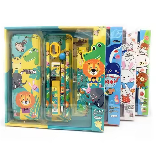 

STUDY SET STATIONERY MOTIF ANIMAL STS-9905