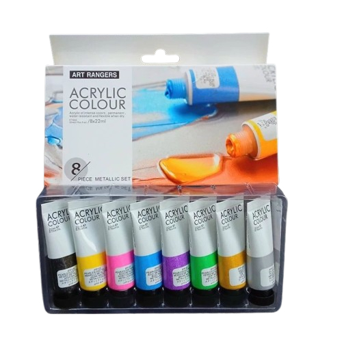 

Art Ranger 8 Metallic Set Acrylic Colour FEA0822-M
