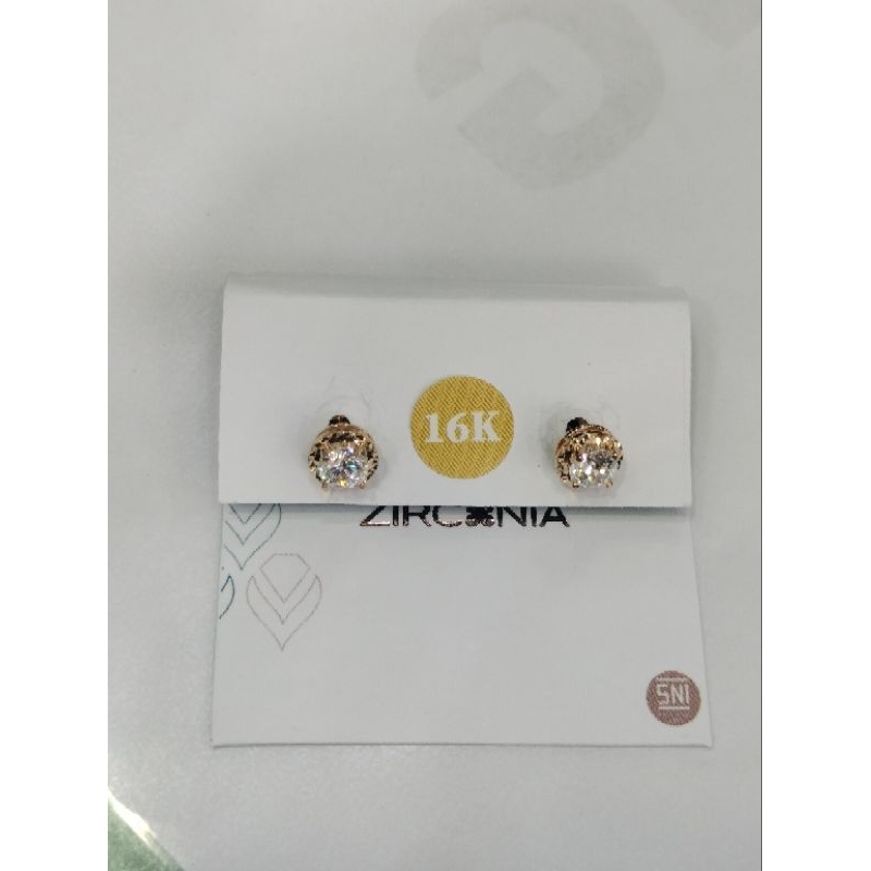 giwang emas kadar 700 (16K)