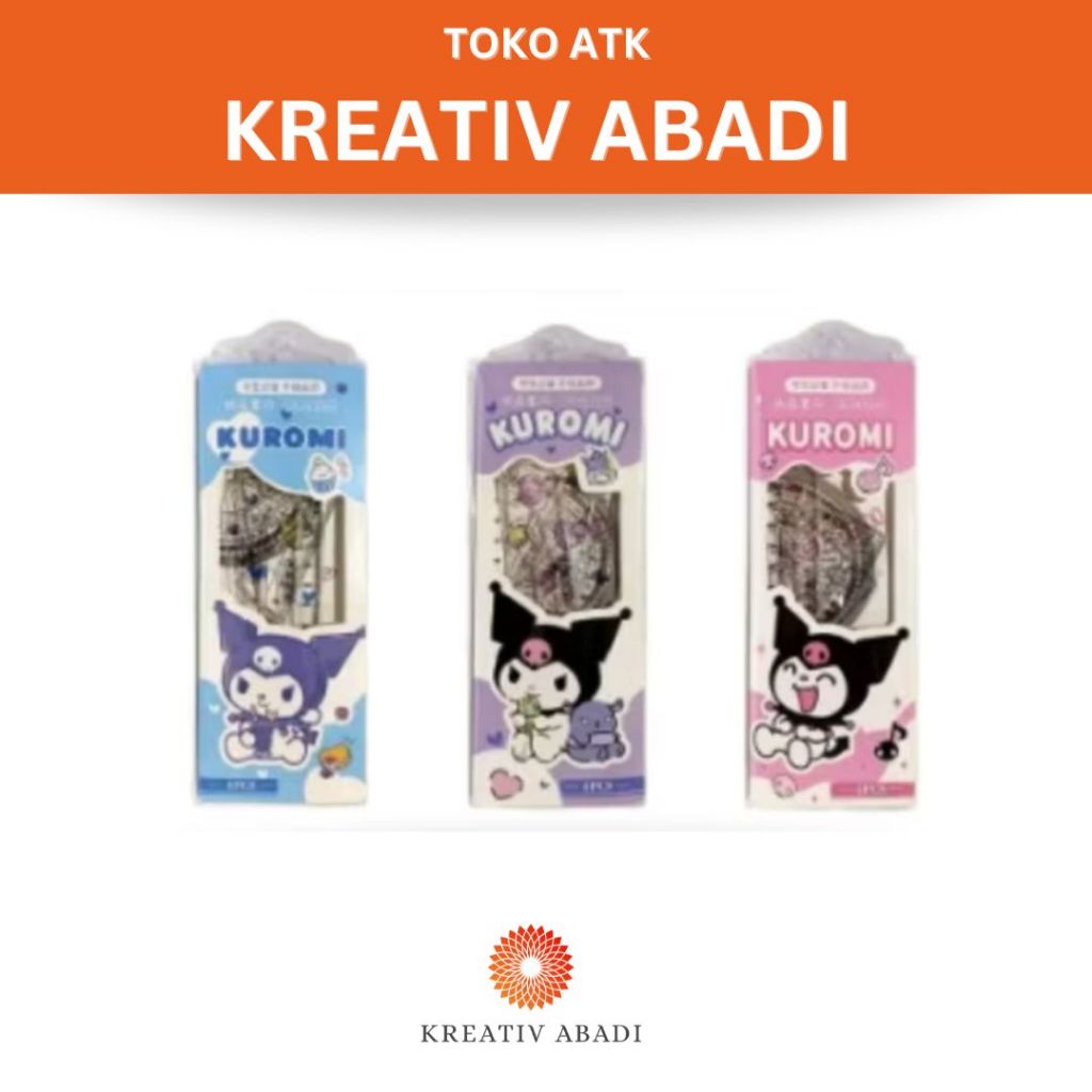 

Penggaris Set ZO-248 20cm Kuromi