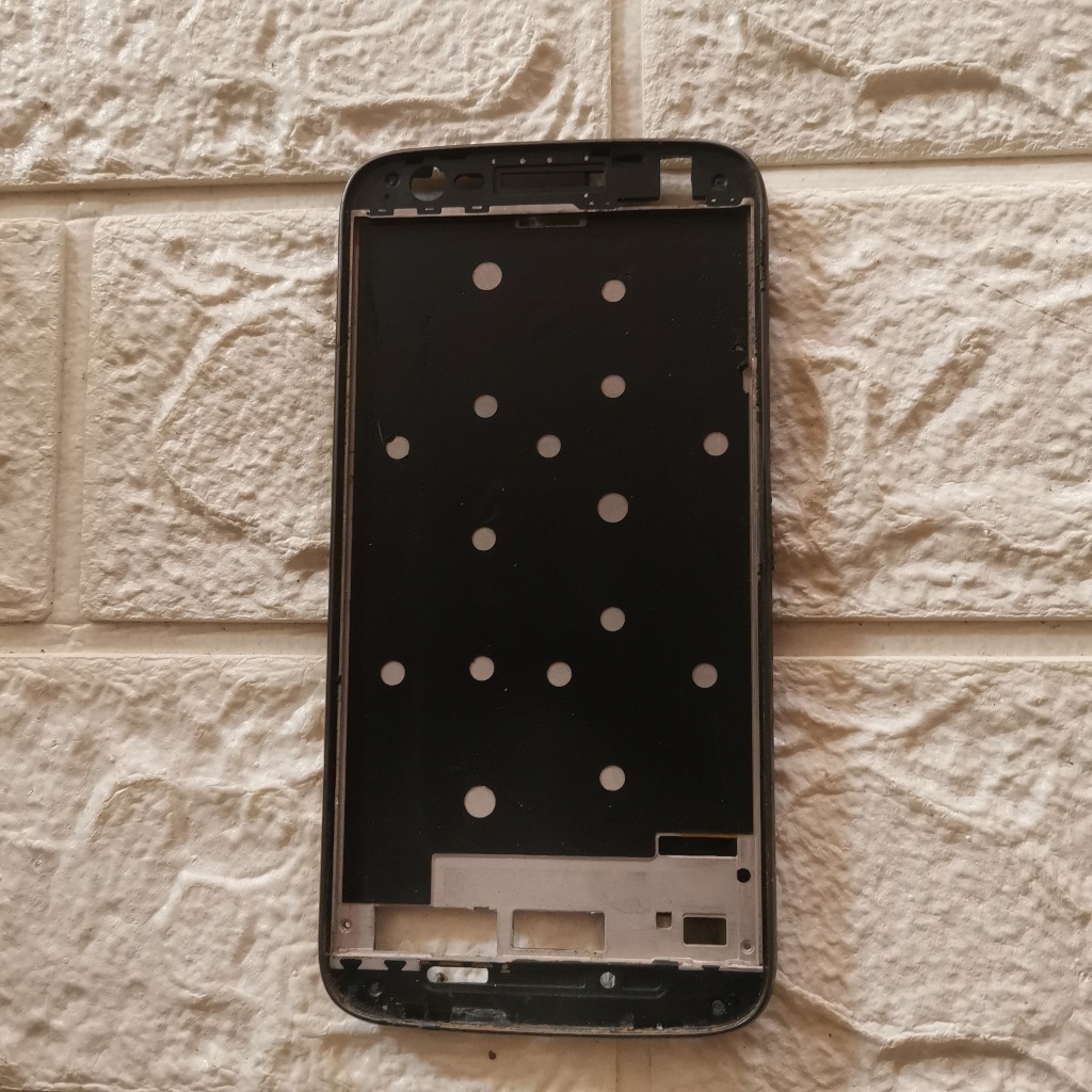 Frame Motorola E3 Power - XT1706 Tatakan LCD Original Copotan - Dudukan Layar HP